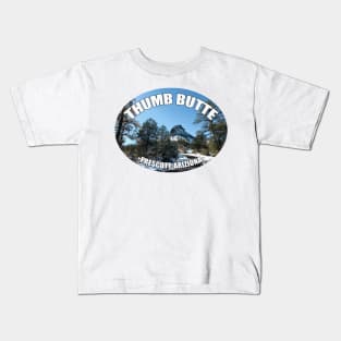 Thumb Butte Prescott Arizona Kids T-Shirt